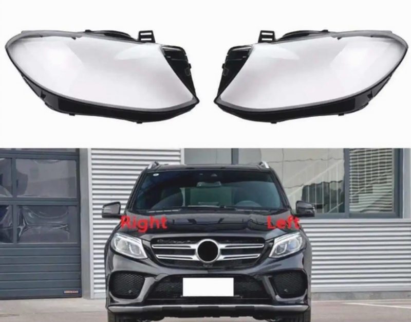 Стекло фары Mercedes GLE W166 2015-2019
